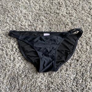 Black bikini bottoms